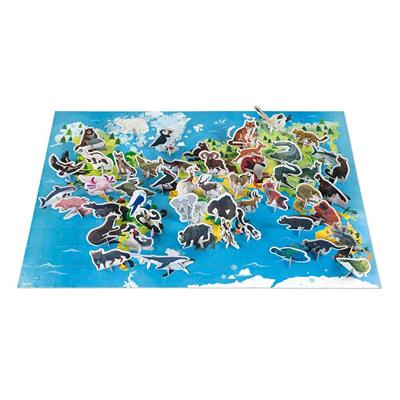 PUZZLE EDUCATIVO - GLI ANIMALI IN ESTINZ