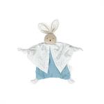 DOUDOU IN COTONE BIOLOGICO - CONIGLIO BLU