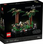 DIORAMA INSEGUIMENTO SCOOTER ENDOR (LEGO)