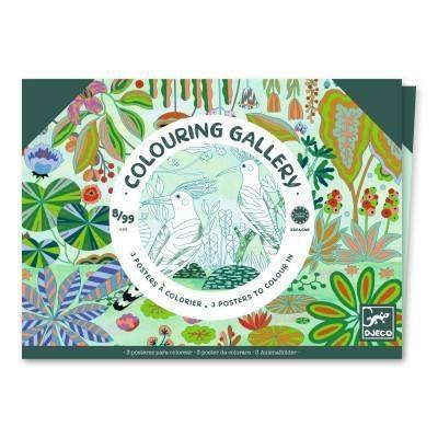 COLOURING GALLERY - WILDERNESS  (DJECO)