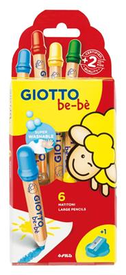 MATITONI GIOTTO BEBE' - 6 COLORI