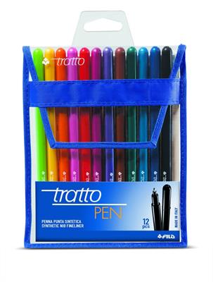 PENNARELLO TRATTO PEN - 12 COLORI