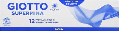 MATITE COLORATE GIOTTO SUPERMINA - 18 PEZZI + 2