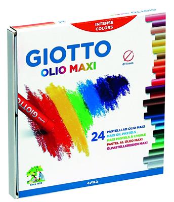 PASTELLI A OLIO GIOTTO MAXI - 24 COLORI