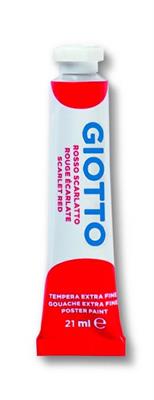 TEMPERA GIOTTO IN TUBO 21ml - ROSSO