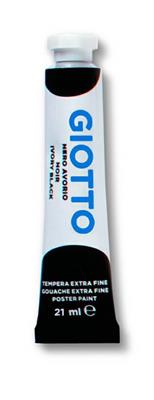 TEMPERA GIOTTO IN TUBO 21ml - NERO