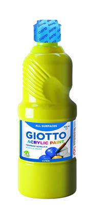 TEMPERA ACRILICA GIOTTO 500ml - GIALLO