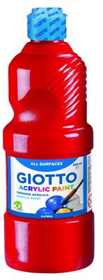 TEMPERA ACRILICA GIOTTO 500ml - ROSSO