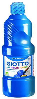 TEMPERA ACRILICA GIOTTO 500ml - CYAN