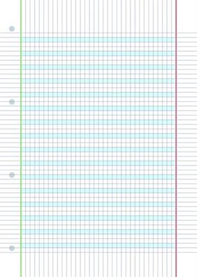 RICAMBIO QUADRETTI Q - DISGRAFIA