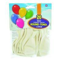 PALLONCINI MONOCOLORE 30cm - BIANCO