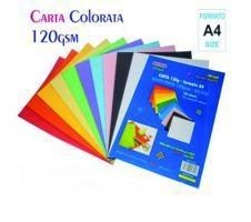 CARTA COLORATA 120gr A4 - 100 FOGLI IN 10 COLORI