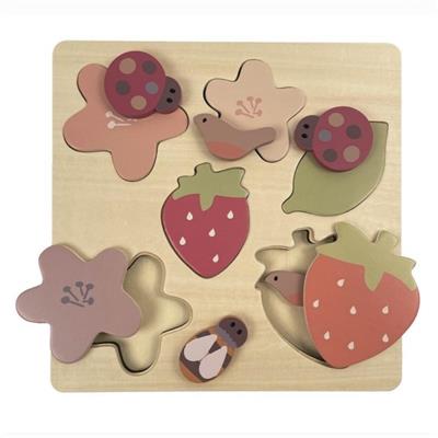 PUZZLE LEGNO A STARTI FRAGOLE