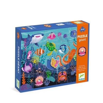 PUZZLE GIGANTE TATTILE - MARE (DJECO)