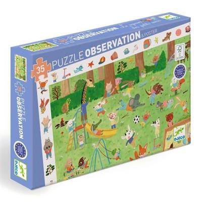 PUZZLE OSSERVAZIONE - IL GIARDINO DEI PICCOLI AMICI 35 PZ